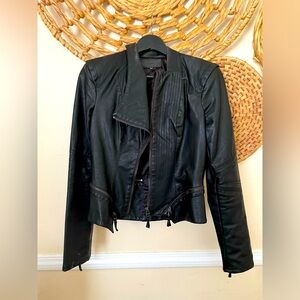 Leather jacket